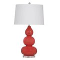 Bassett Miror Co Inc Bassett Mirror L2954T Whalan Table Lamp; Coral - 15 x 17 x 31 in. L2954T